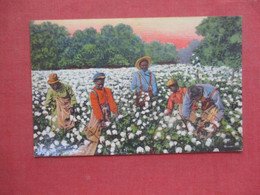 Black Americana  Picking Cotton >     Ref  4507 - Negro Americana