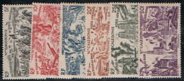 NOUVELLE CALEDONIE N° 55-60 P.a. (6v) - 1946 Tchad Au Rhin