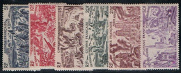GUYANE FRANCAISE N° 29-34 P.a. (6v) - 1946 Tchad Au Rhin