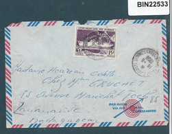 DJIBOUTI - 1956 COVER TO MADAGASCAR   - 22533 - Covers & Documents