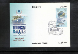 Egypt 2013 World Tourism Day FDC - Storia Postale