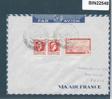 ALGERIA  - 1948 AIR FRANCE FFC - 20TH ANNIVERSARY 1ST FLIGHT TO SOUTH AMERICA   - 22548 - Storia Postale