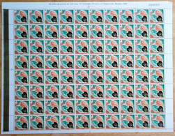 ESPAGNE                      N° 1401       Feuille Complète 80 Timbres                      NEUF** - Hojas Completas