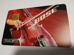 FRANKRIJK   CHIP CARD 120 UNITS   BOSE  BAS PLAYER   **3925** - Telefoonkaarten Voor Particulieren