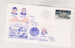 UNITED STATES SPACE 1972 APOLLO 16 Nice Cover - Noord-Amerika