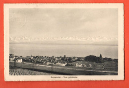 ZFA-17  Auvernier Vignes Et Vue Générale. Circculé 1911. Perrin 1053 - Auvernier