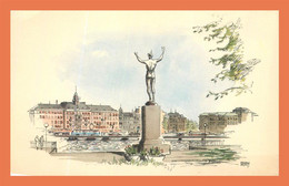 A717 / 491 Suède STOCKHOLM Grand Hotel ( Illustrateur ) - Zweden