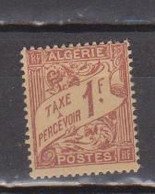 ALGERIE        N°  YVERT  :   TAXE  9     NEUF AVEC  CHARNIERES      ( CH   1/25 ) - Portomarken