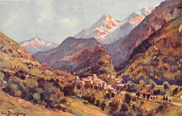 ILLUSTRATEUR - EUGENE BOURGEOIS - "PYRENEES" - EAUX BONNES - Bourgeois