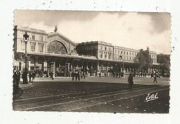 Cp, Chemin De Fer ,LA GARE DE L'EST ,  75 PARIS , Voyagée 1947 - Stazioni Senza Treni