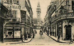 Moulins * La Rue De L'horloge Et La Tour Jecquemart * Dentellerie " à Ste Marie " - Moulins