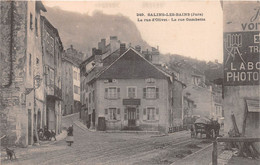 ¤¤  -  SALINS-les-BAINS   -   La Rue D'Olivet  -  La Rue Gambetta  -   Restaurant " PILLOT "    -  ¤¤ - Villers Farlay