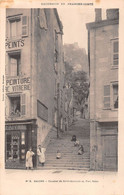 ¤¤  -  SALINS-les-BAINS   -   Escalier De Saint-Anatoile Et Fort Belin  -  Peinture, Vitrerie " FAIVRE "      -  ¤¤ - Villers Farlay