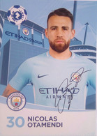 Manchester City Nicolas Otamendi - Handtekening