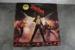 Disque De Judas Priest - Unleashed In The East (Live In Japan) - CBS - CB 261 - Europe  1979 - Hard Rock En Metal