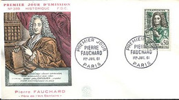 France - FDC - Fauchard- 1961- YT 1307 - Otros & Sin Clasificación