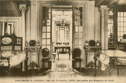 Paris * 1er * Parfumerie COUDRAY * 348 Rue St Honoré * Une Partie Des Magasins De Vente * Cpa Pub - Paris (01)