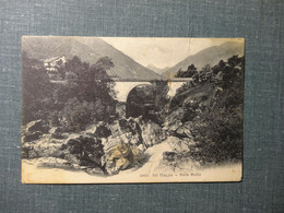 Val Maggia - Ponte Brolla  / Stempel Dragoner - Schwadron (3738) - Maggia