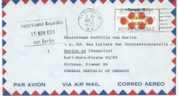 Canada Letter Via Germany Letter 1971 - Stamp 1971 Radio Canada International - Cartas & Documentos