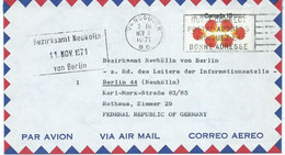 Canada Letter Via Germany Letter 1971 - Stamp 1971 Radio Canada International - Brieven En Documenten