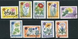 ROMANIA 1961 Botanic Gardens Centenary Imperforate Used.  Michel 2020-28B - Usado