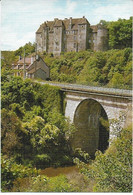 Boussac - Le Château - Carte Façon Toilée - Boussac