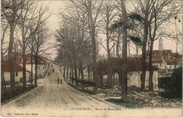 CPA Le CHATELET - Route De MONTEREAU (120011) - Le Chatelet En Brie