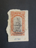 SAN MARINO 1918 CELEBRAZIONE DELLA VITTORIA  PRO COMBATTENTI SU FRAMMENTO - Used Stamps