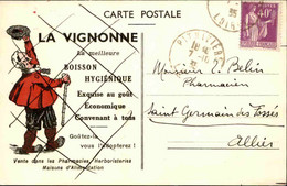 FRANCE - Carte Postale Publicitaire - La Vignonne - Boisson Hygiénique - L 79474 - Publicité