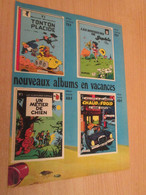 SPI920 Page De Revue SPIROU Des Années 60/70 : Page Nouveaux Albums Editions Dupuis - Altri & Non Classificati