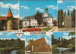 KOHLSCHEID / HERZOGENRATH - Mehrbildkarte M. Rathaus, Kirche, Ehrenmal Wumtal, Burg Wilhelmstein .... - Herzogenrath