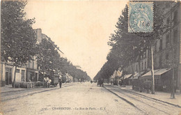 94-CHARENTON- LA RUE DE PARIS - Charenton Le Pont