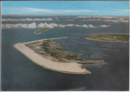 Nordsee Insel AMRUM; Fliegeraufnahme, Flugaufnahme, Luftbild, M. Insel Föhr Und Sylt Im Hintergrund - Nordfriesland