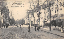 94-CHARENTON-SAINT-MAURICE- RUE DE ST-MANDE VERS LE BOIS - Charenton Le Pont