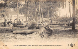 94-CHARENTON-L'ILE DE CHARENTON, APRES LE CYCLONES, PRES DE L'AMBARCADERE DES BATEAUX - Charenton Le Pont