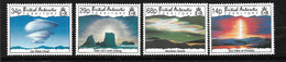 Antartique Britannique B.A.T. N° 219 à 222 Phénomènes Atmosphériques Neufs * *  TB = MNH VF Le Moins Cher Du Site ! ! ! - Nuovi