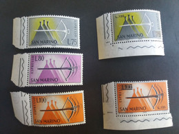 SAN MARINO 1965 ESPRESSI + VALORI CAMBIATI  MNH - Francobolli Per Espresso