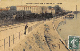 94-CHOISY-LE-ROI- QUAI DE HALAGE ET DES PÊCHEURS - Choisy Le Roi