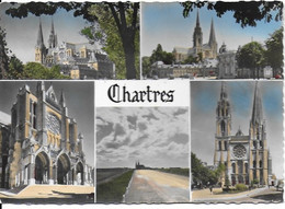 Chartres -  La Cathédrale :différents Aspects - Chartres