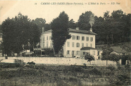 PYRENEES ATLANTIQUES   CAMBO LES BAINS  Hotel De Paris - Cambo-les-Bains