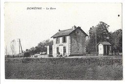 54 Domèvre, La Gare (6842) - Domevre En Haye