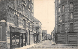 94-FONTENAY-SOUS-BOIS- LA RUE DU PARC - Fontenay Sous Bois