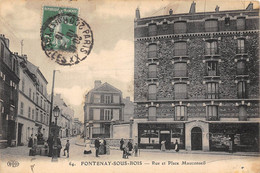 94-FONTENAY-SOUS-BOIS-RUE ET PLACE MAUCONSEIL - Fontenay Sous Bois