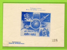 Russia, UdSSR 1962, Gagarin, Wostok,   Space - UdSSR