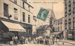 94-GENTILLY- PLACE DE LA FONTAINE - Gentilly