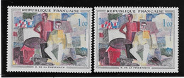 France N° 1322 - Variété Décalage Du Rouge - Neuf ** Sans Charnière - TB - Unused Stamps