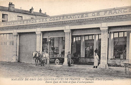 94-IVRY-MAGASIN DE GROS DES COOPERATIVES DE FRANCE,ENTREPOT D'IVRY- ENTREE QUAI DE SEINE ET QUAI D'EMBARQUEMENT - Ivry Sur Seine