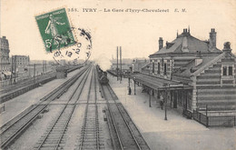 94-IVRY- LA GARE D'IVRY- CHAVALERET - Ivry Sur Seine