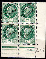 Préo Pétain 2 F   Coin Daté ** - 1930-1939