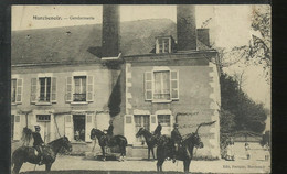 MARCHENOIR  LA GENDARMERIE 1909 - Marchenoir